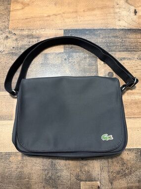 Lacoste Y2K PVC Messenger Bag